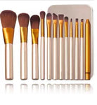 12 PCS Soft Fluffy Hair Makeup Brushes Set For Beginners Foundation Blush Powder Eyeshadow Blending Make Up Brush Beauty Tool