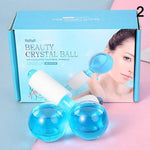 2 Pcs Beauty Crystal Facial Ball