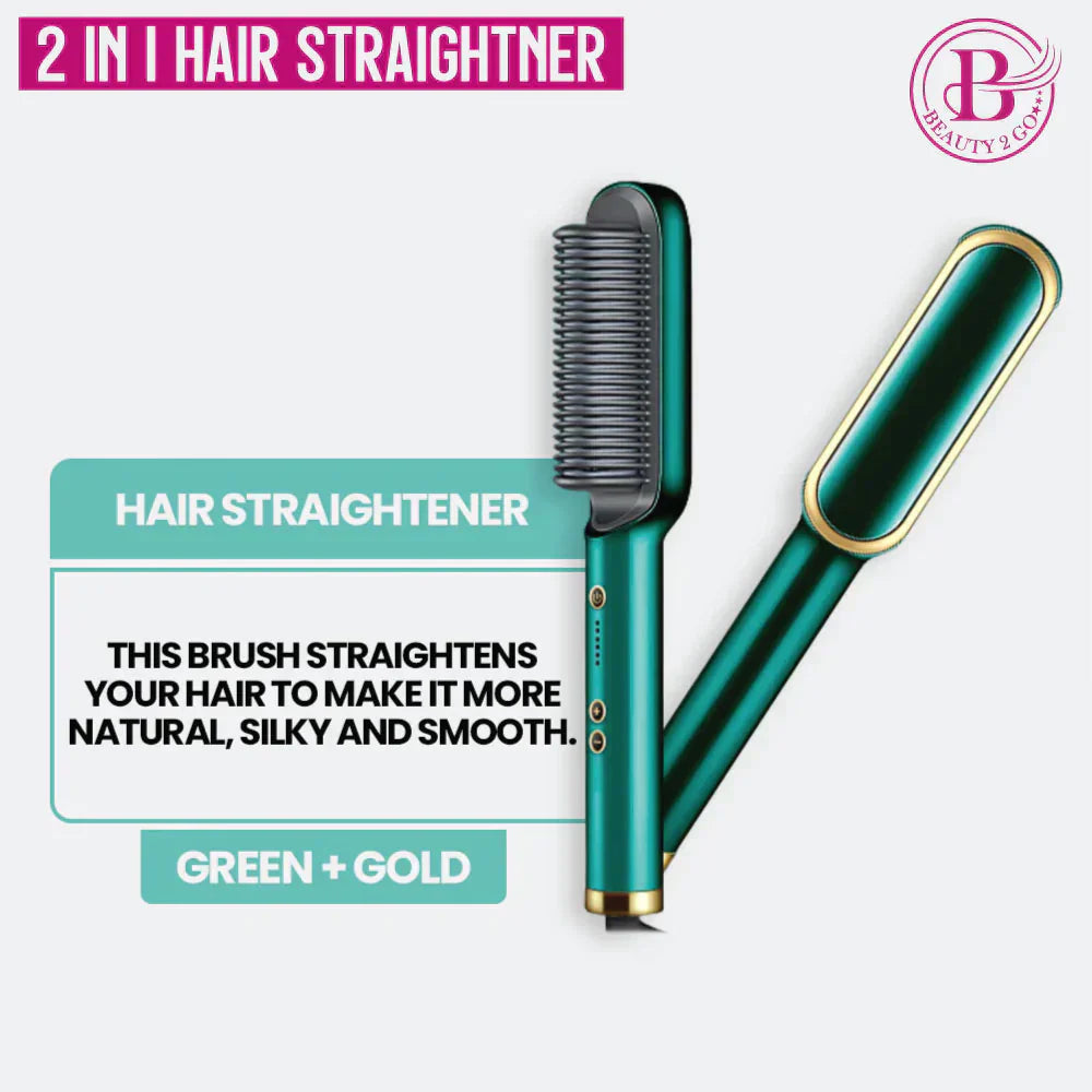 2 In 1 Hair Straightening