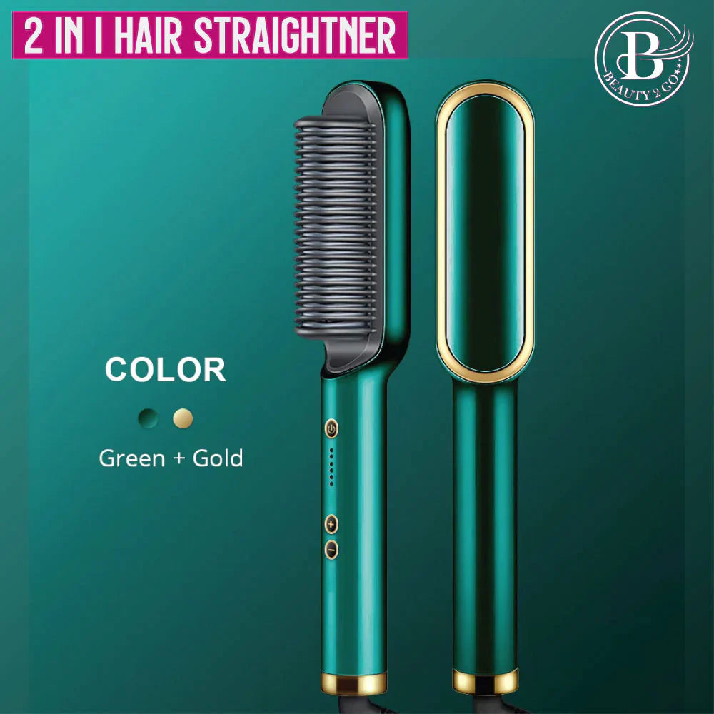 2 In 1 Hair Straightening