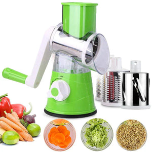 Grater Vegetable Chopper 3 in 1 Round