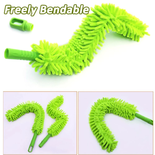 Bendable Chenille Microfiber Duster Cleaner Handle Flexible Washable Clean the Dust Furniture for Ceiling Fans Car Brush