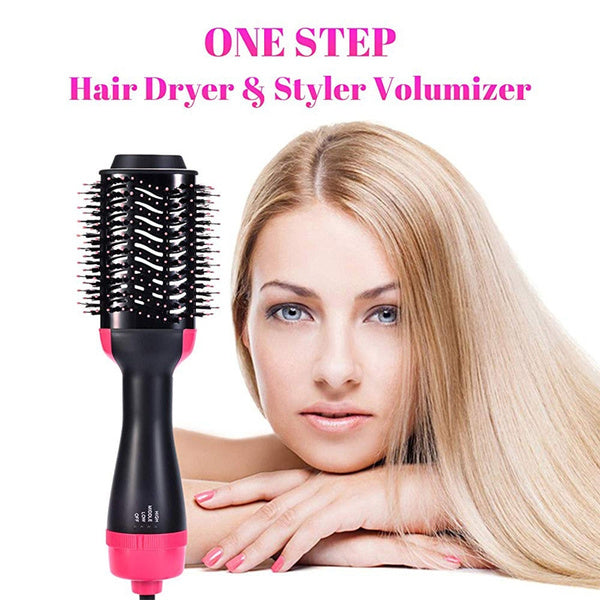 One Step Professional Curler Hair Straightener Hairdryer Hot Air Brush Styling Tool