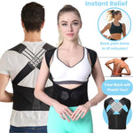 Shoulder & Back Posture Correction Belt || 2 in 1