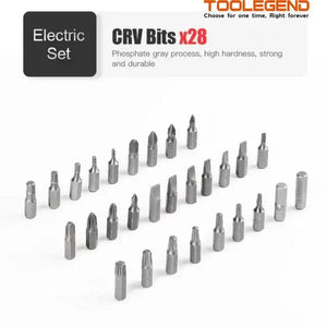 47PCS  Electric Rechargeable Screw driver Drill Set