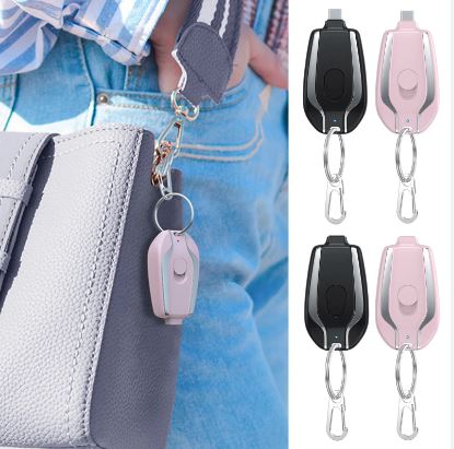 Keychain Portable Charger, Mini Power