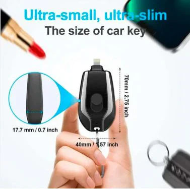 Keychain Portable Charger, Mini Power