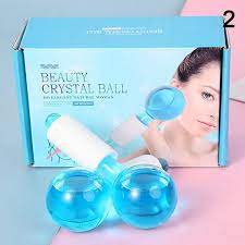 2 Pcs Beauty Crystal Facial Ball